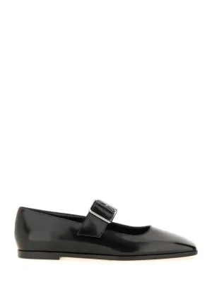 Sunny Polido Dancer Lamb Leather Flats