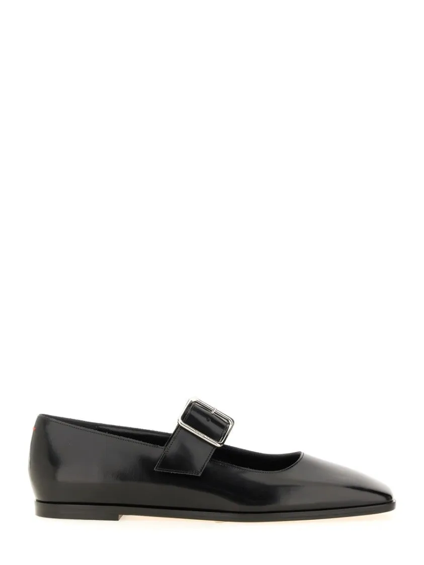 Sunny Polido Dancer Lamb Leather Flats