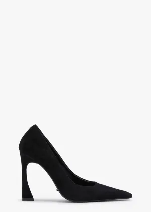 Swish Black Suede
