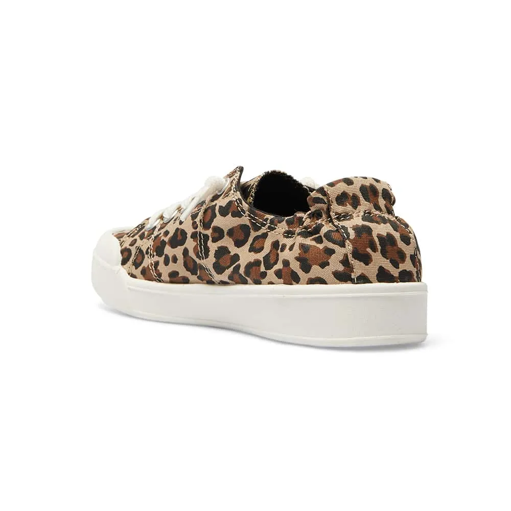 Switch Sneaker in Leopard Canvas