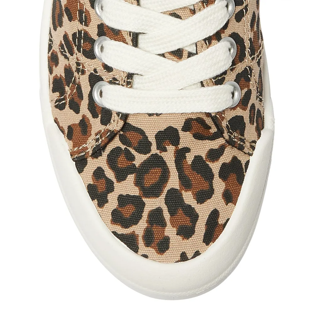 Switch Sneaker in Leopard Canvas