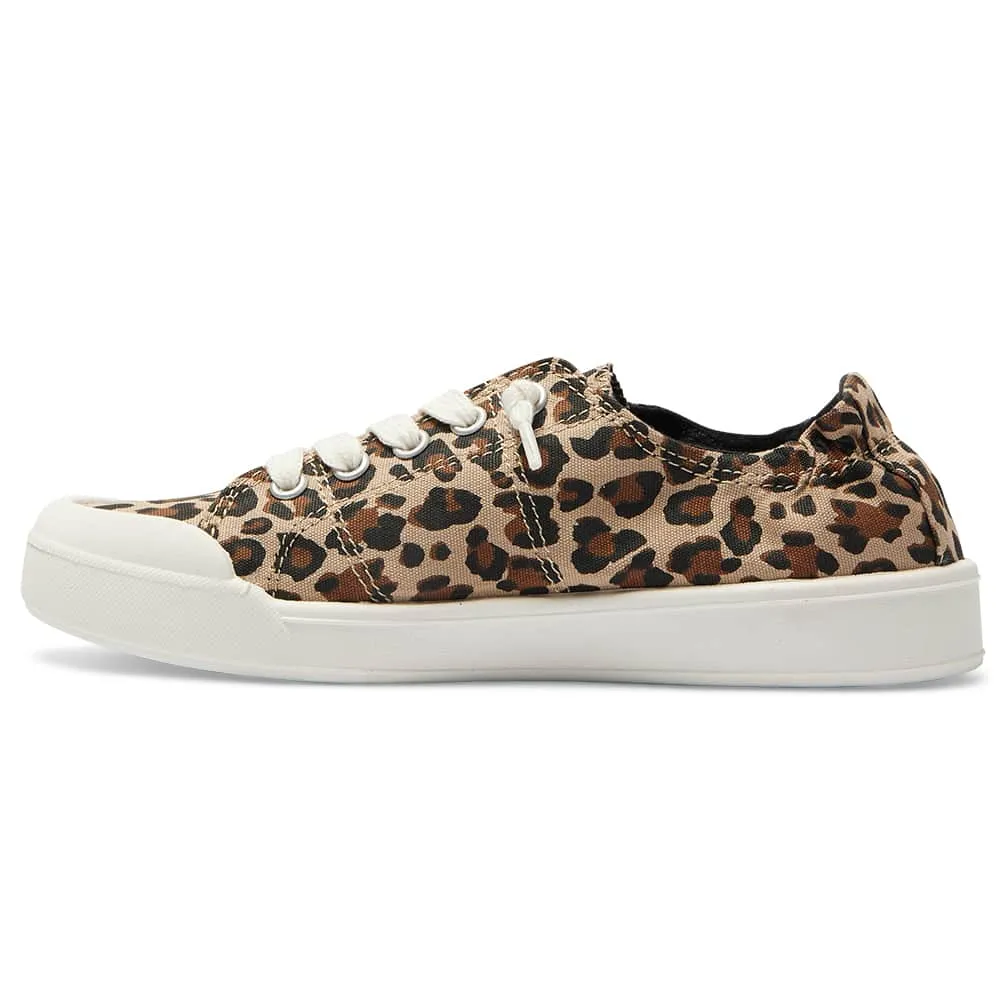 Switch Sneaker in Leopard Canvas