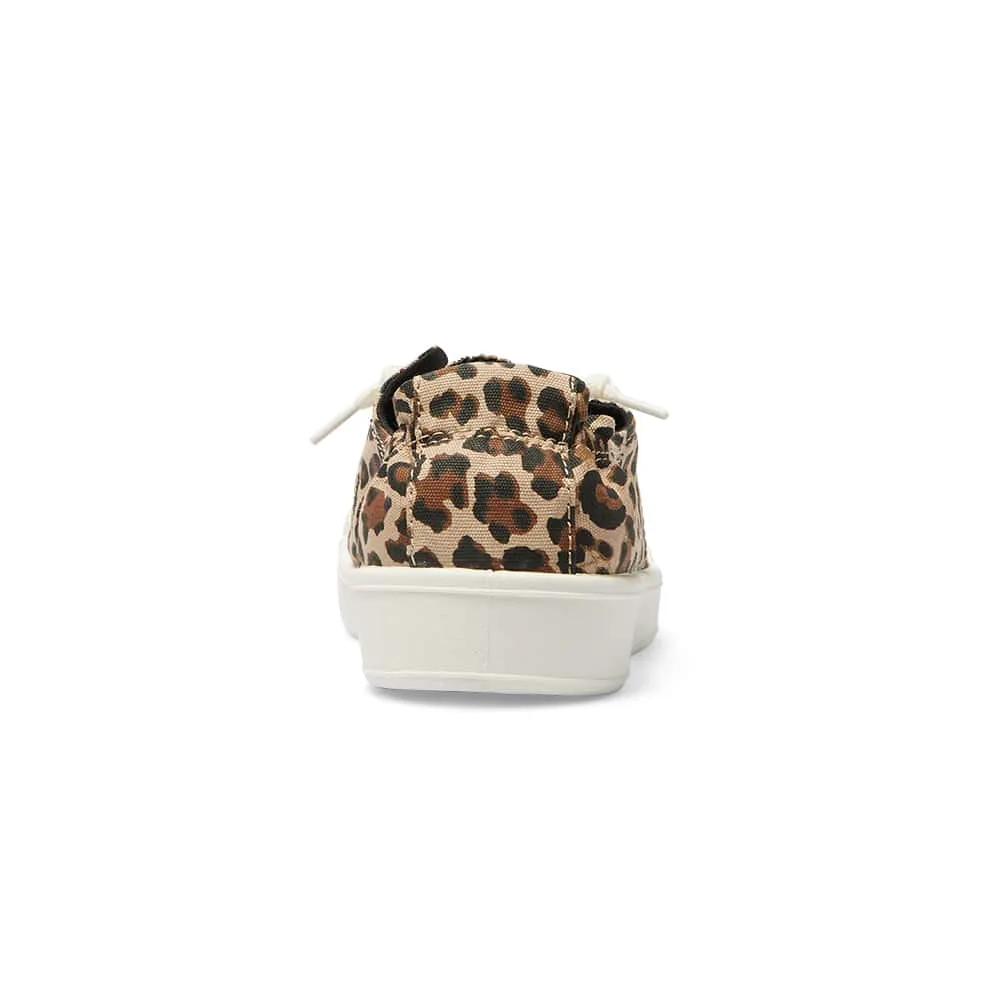 Switch Sneaker in Leopard Canvas