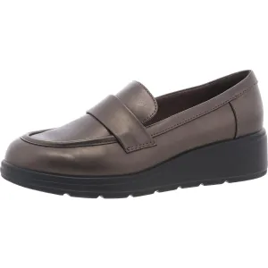 Tahlia 3 Womens Padded Insole Faux Leather Loafers