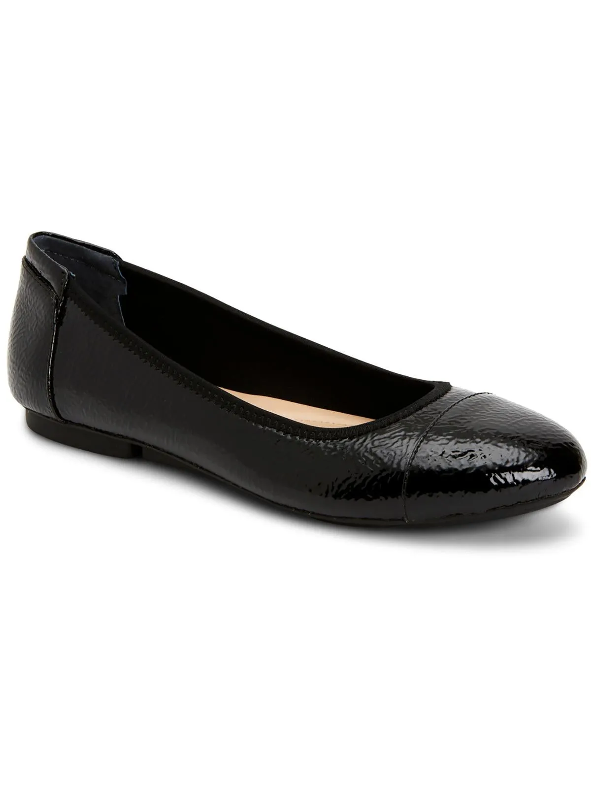Tavii Womens Cushioned Footbed Slip On Ballet Flats