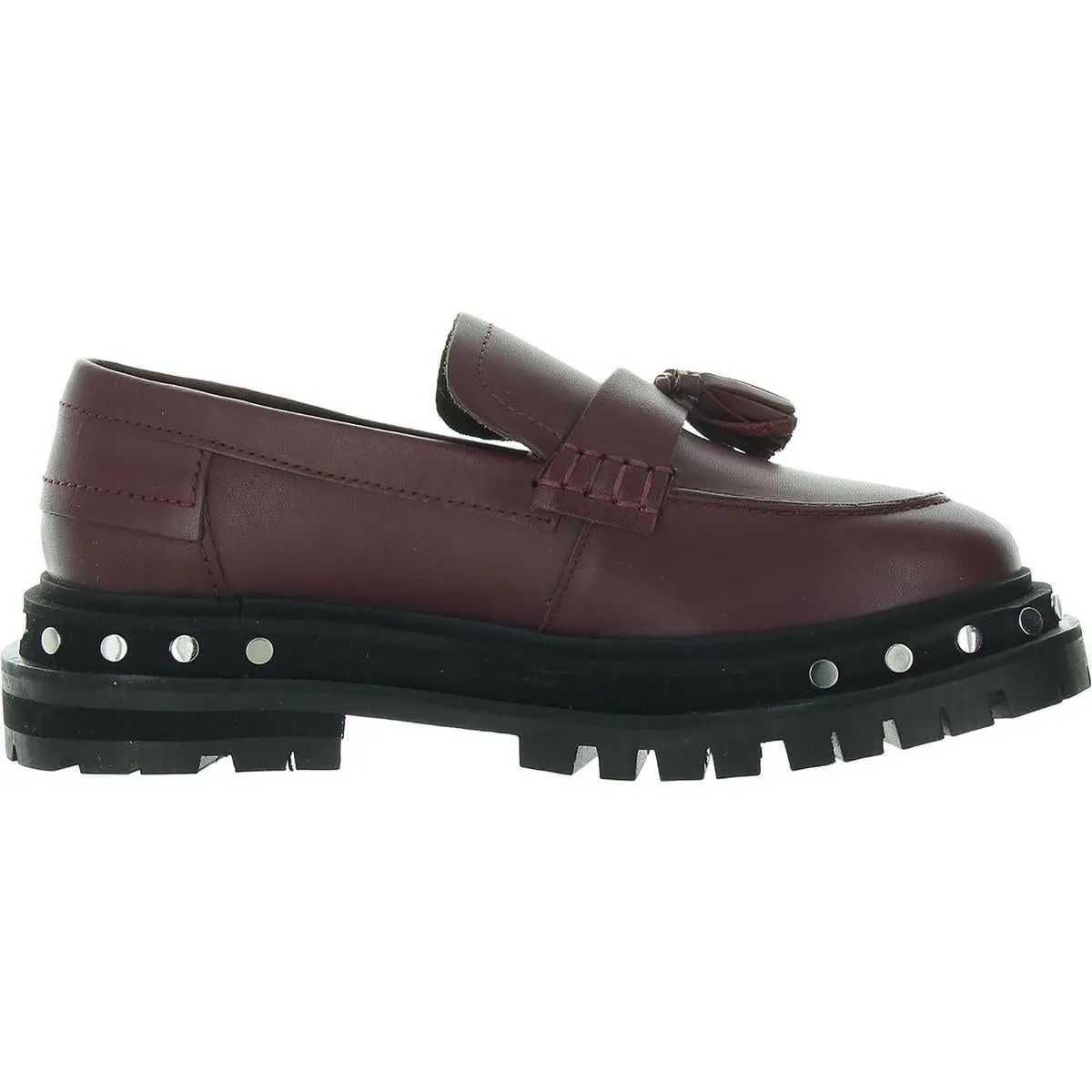 Teagan Tassel Loafer Womens Embellished Leather Loafers