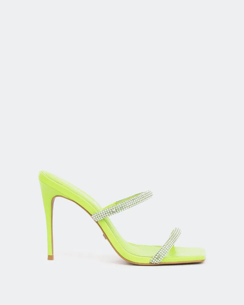 Tinsley, Green Leather/Cuir Vert