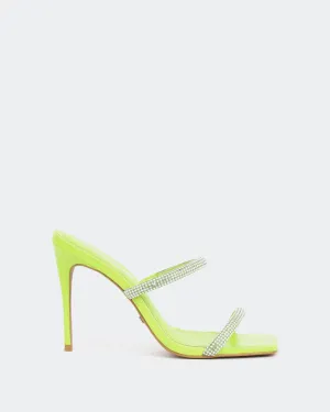Tinsley, Green Leather/Cuir Vert