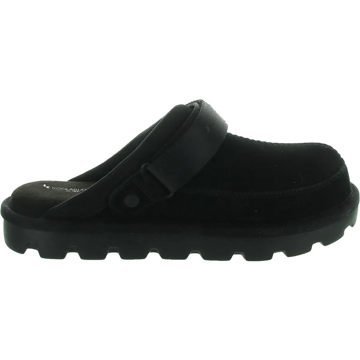 Tizzey Womens Padded Insole Leather Clogs