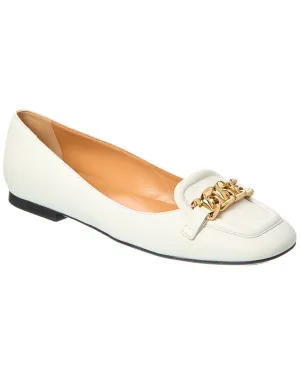 TODs Gomma Leather Flat