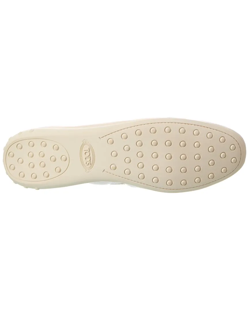 TODs Leather Ballerina Flat