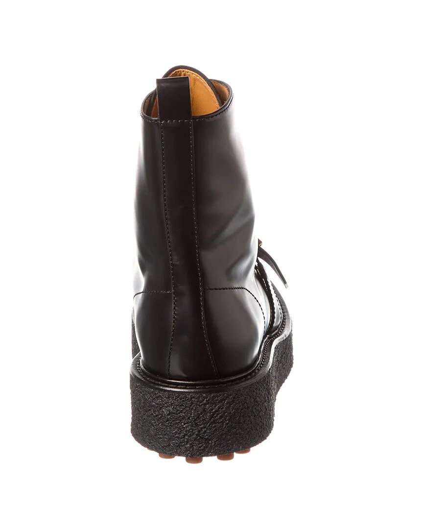 TODs Leather Platform Boot
