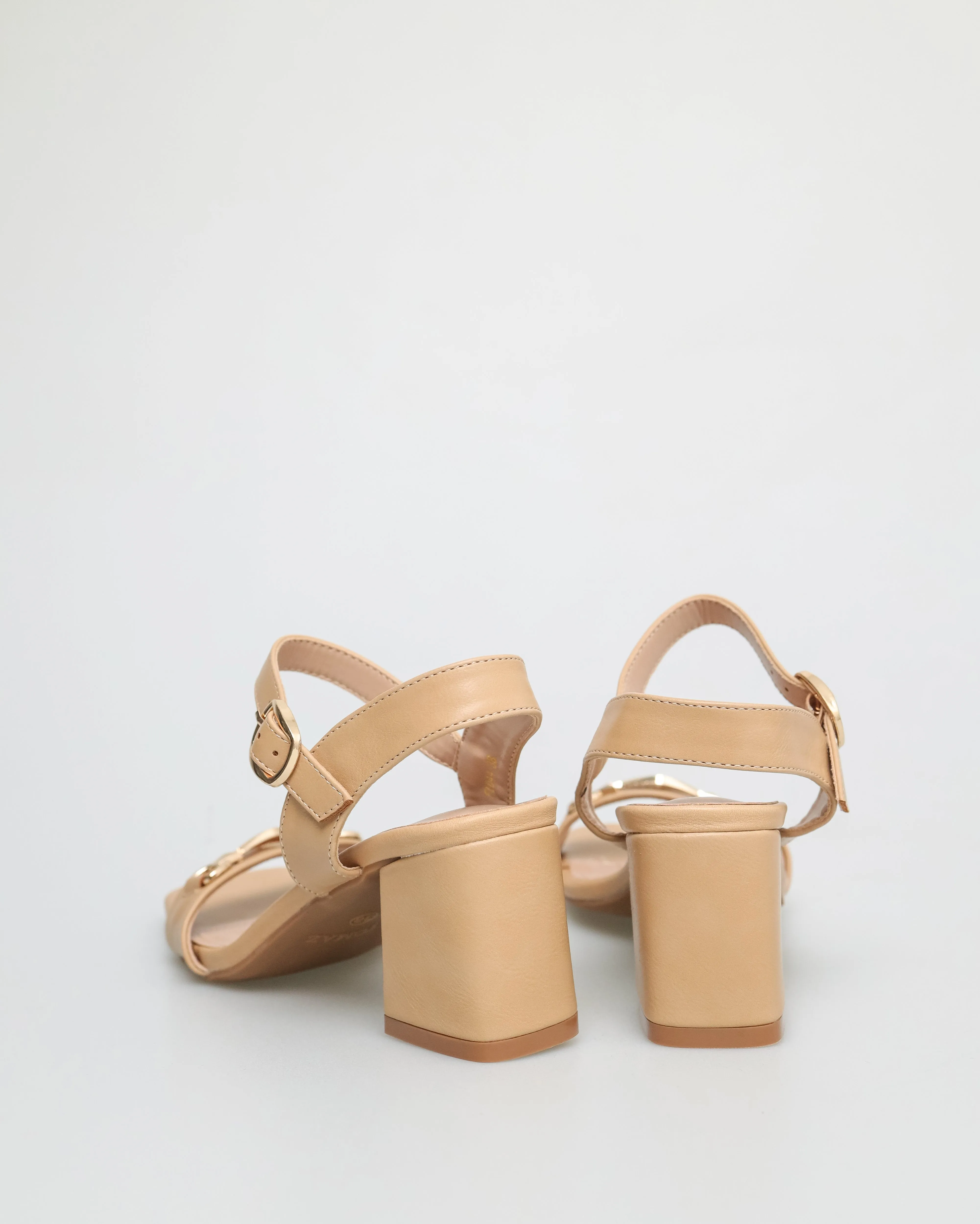 Tomaz FL044 Ladies Chain Slingback Heels