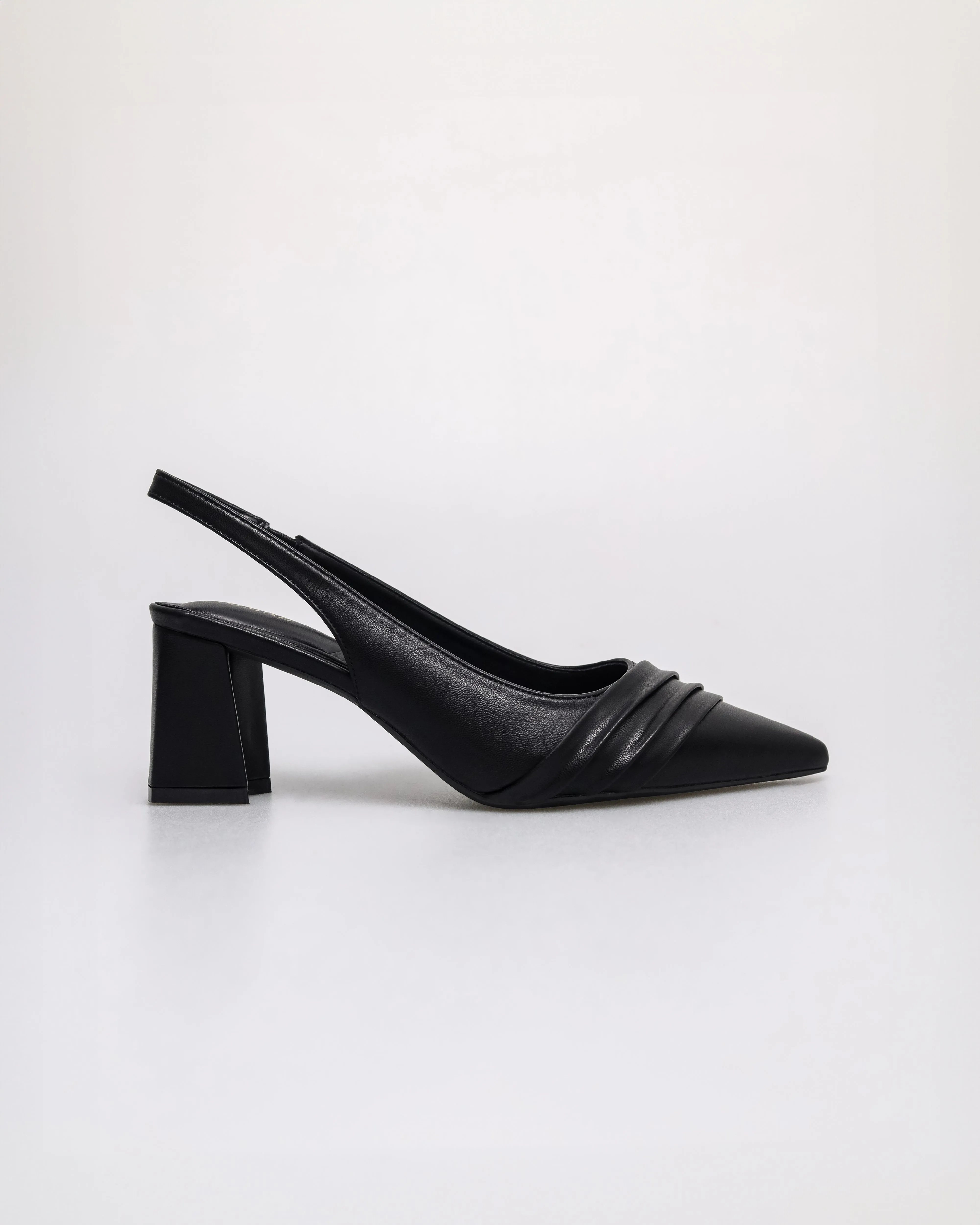 Tomaz FL101 Ladies Pleat Slingback Heels