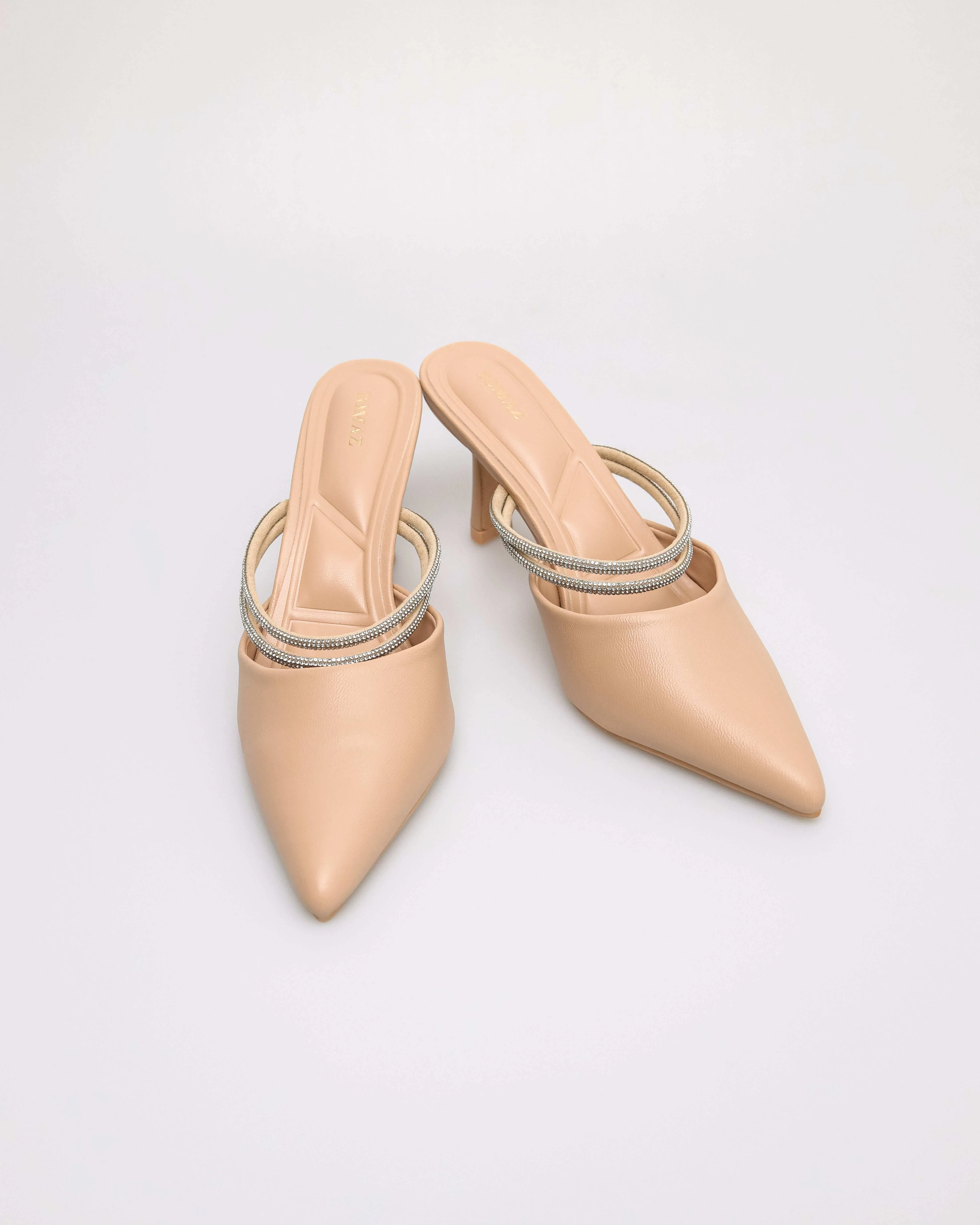Tomaz FL106 Ladies Dual Glitter Heels