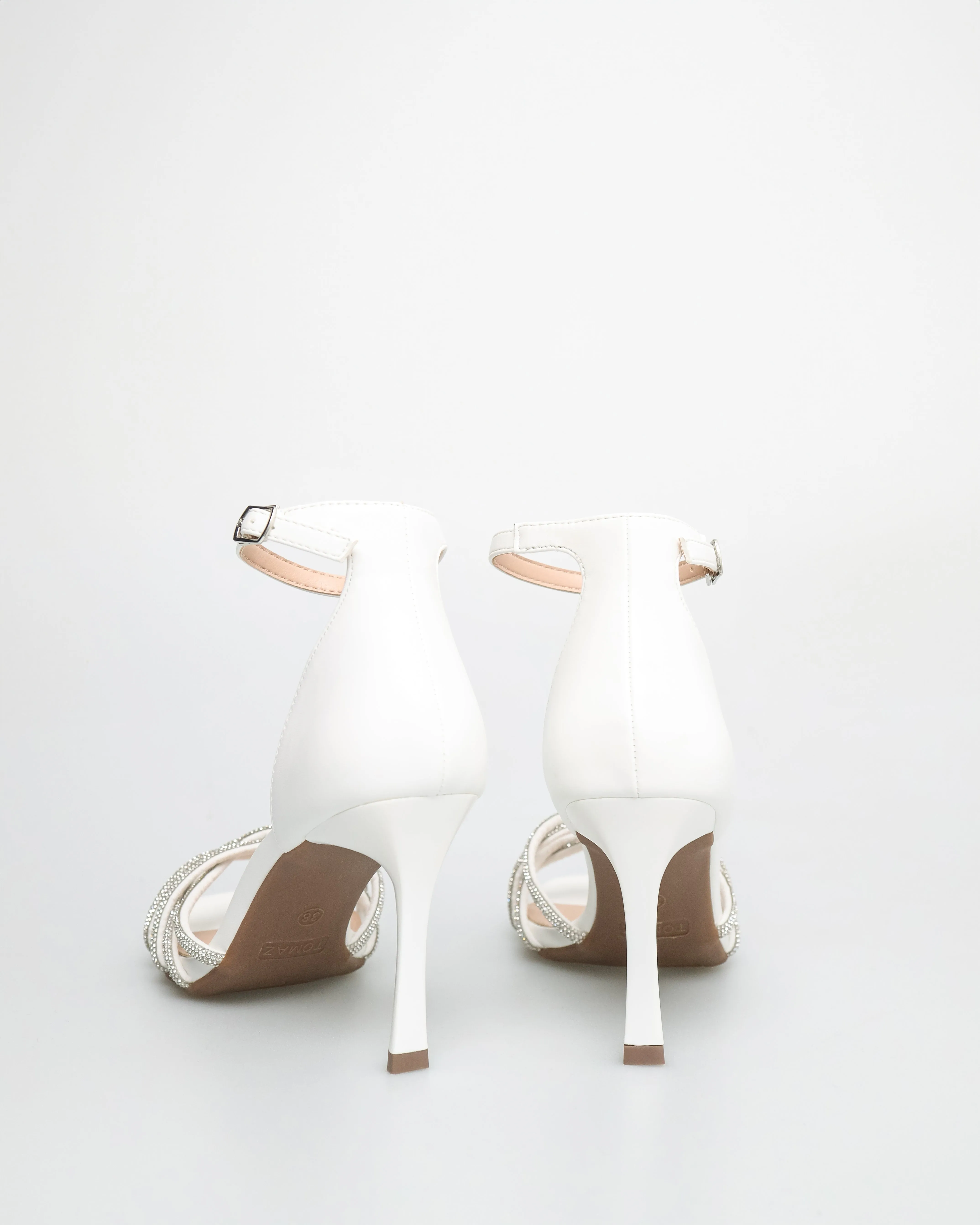 Tomaz NN290 Ladies Gemstone Strap Heels