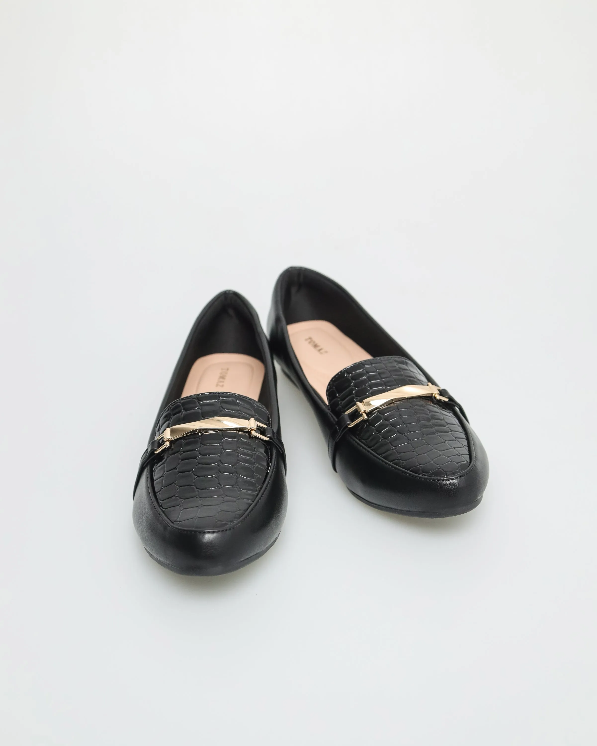 Tomaz NN333 Ladies Gold Chain Flats
