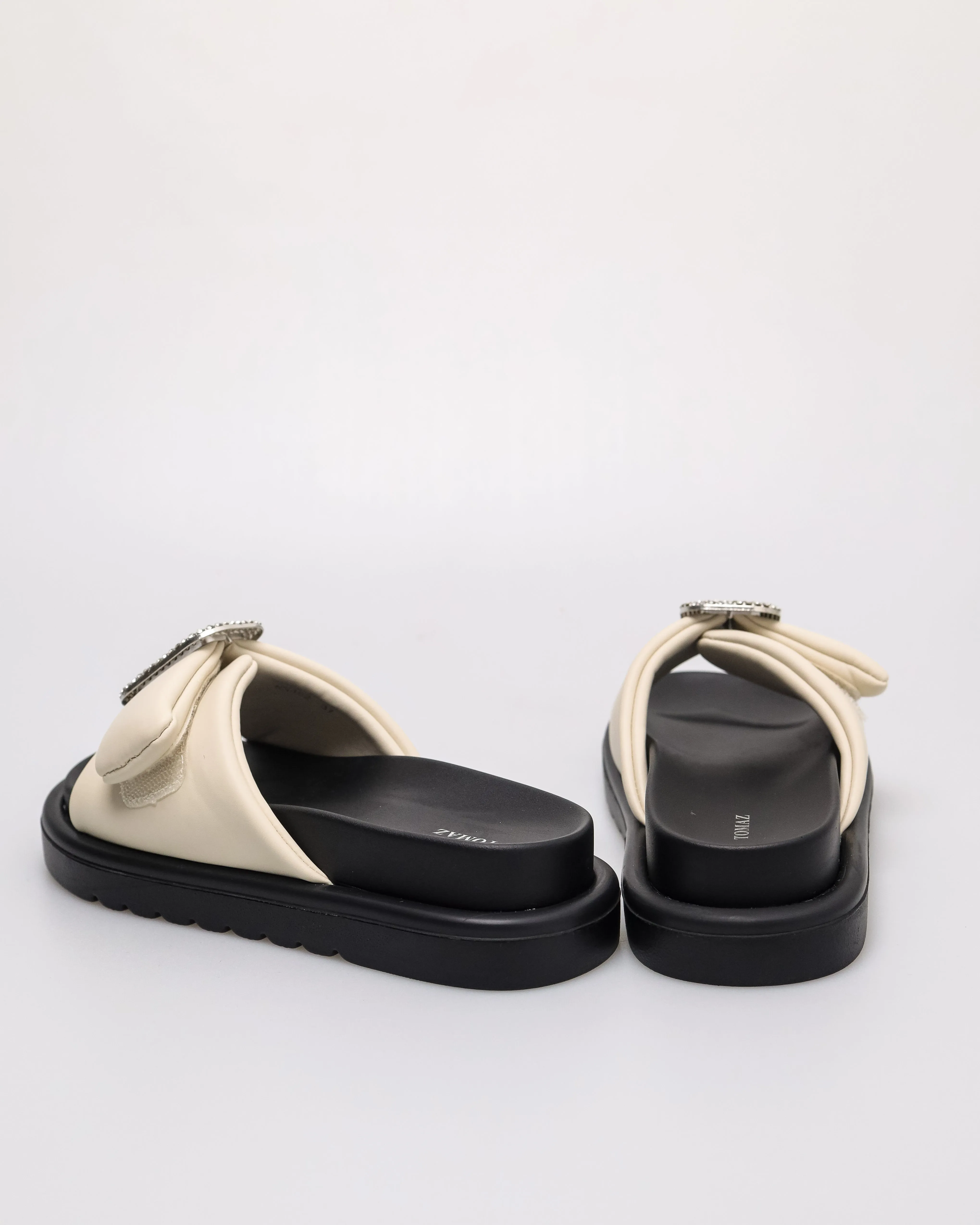 Tomaz NN452 Ladies Jewel Buckle Flats