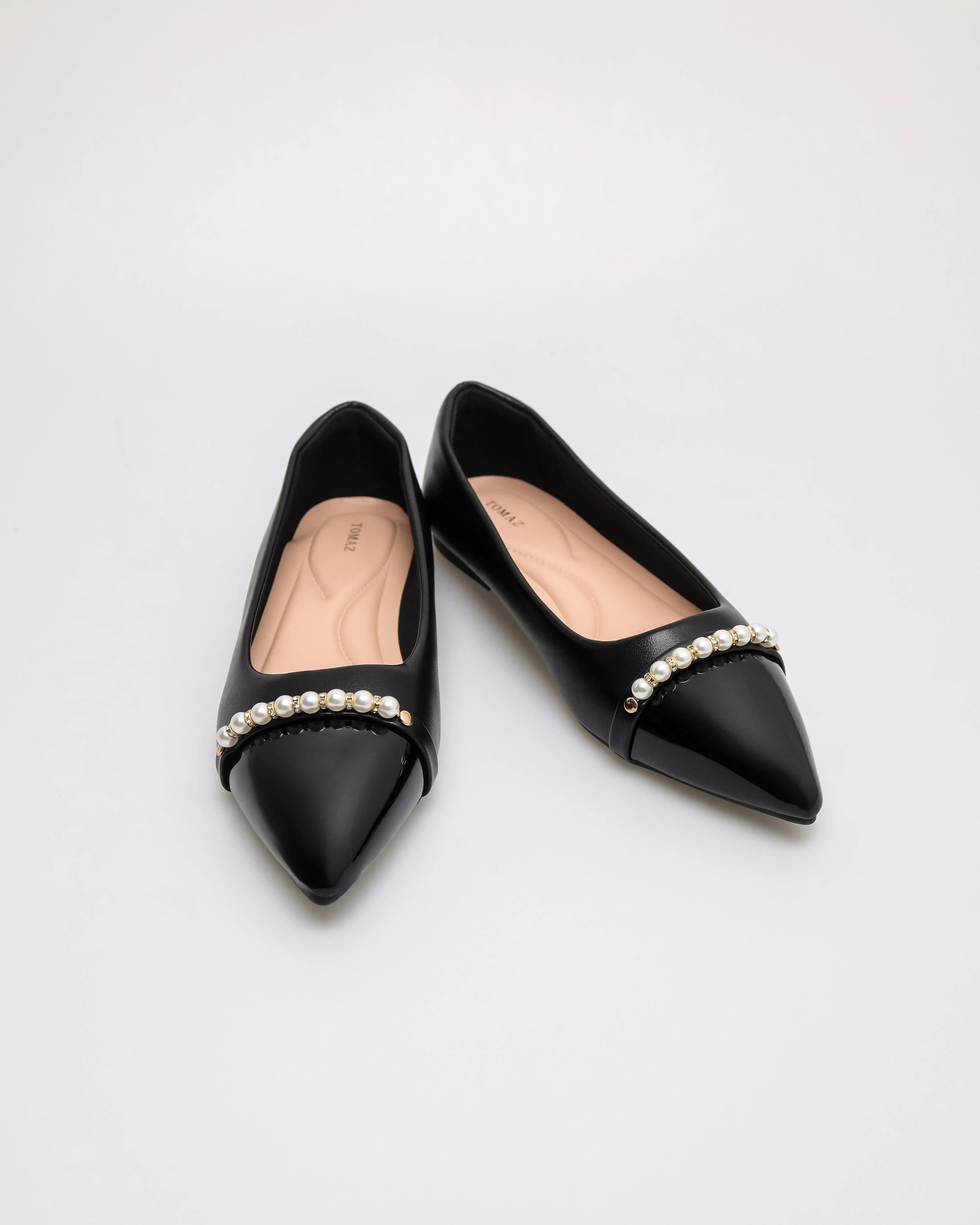 Tomaz NN536 Ladies Pearls Flats