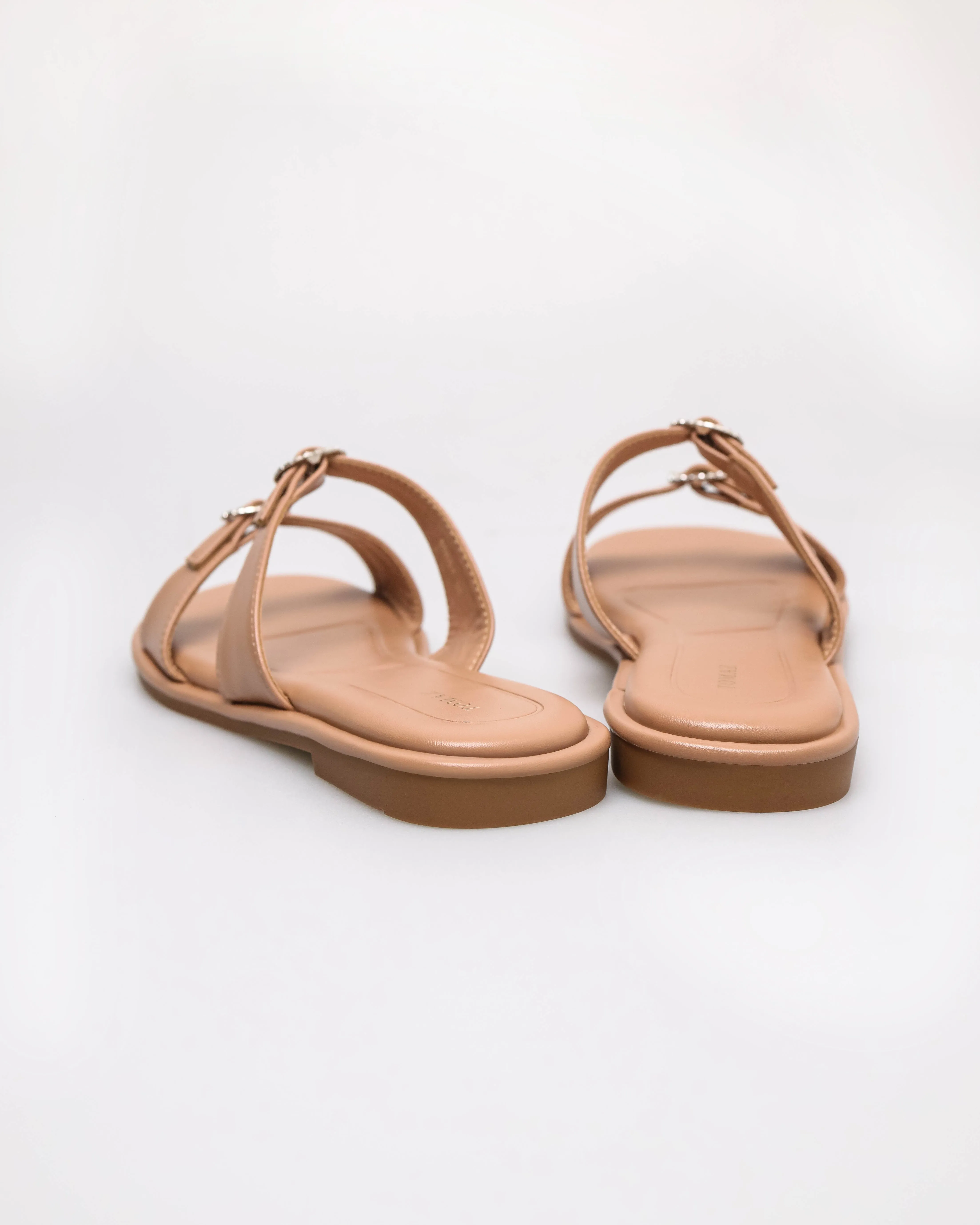 Tomaz NN604 Ladies Glittery Buckle Sandal