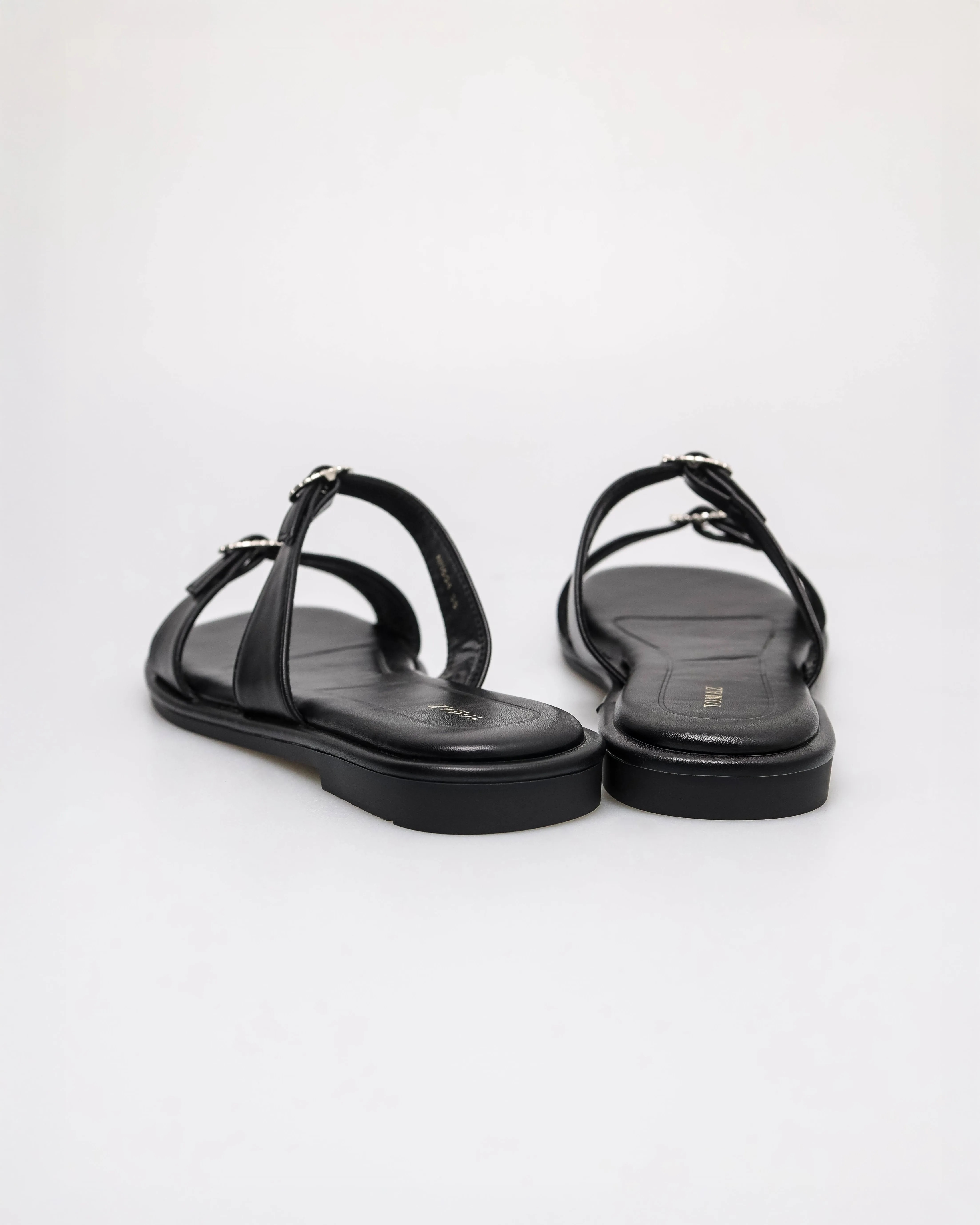 Tomaz NN604 Ladies Glittery Buckle Sandal