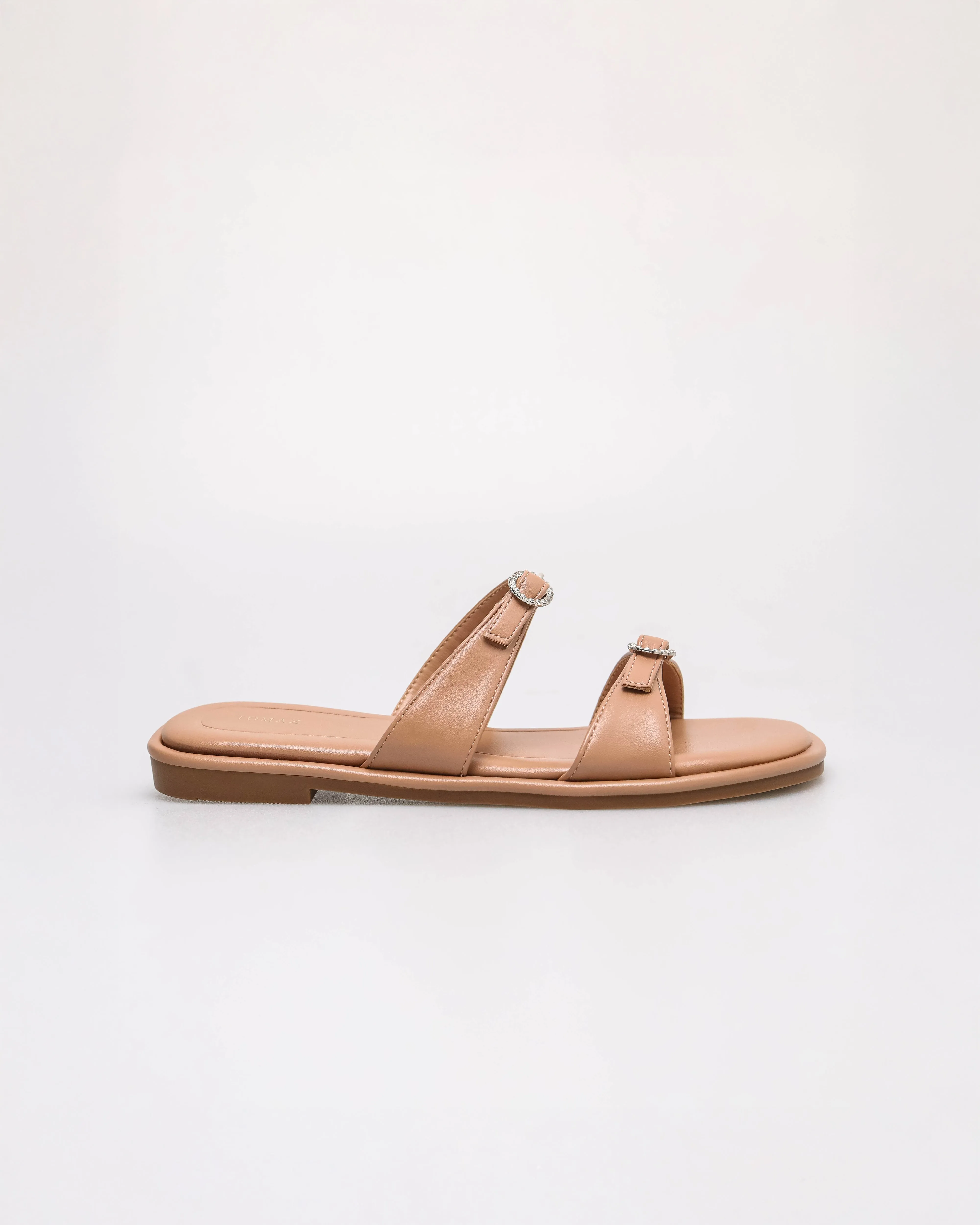 Tomaz NN604 Ladies Glittery Buckle Sandal