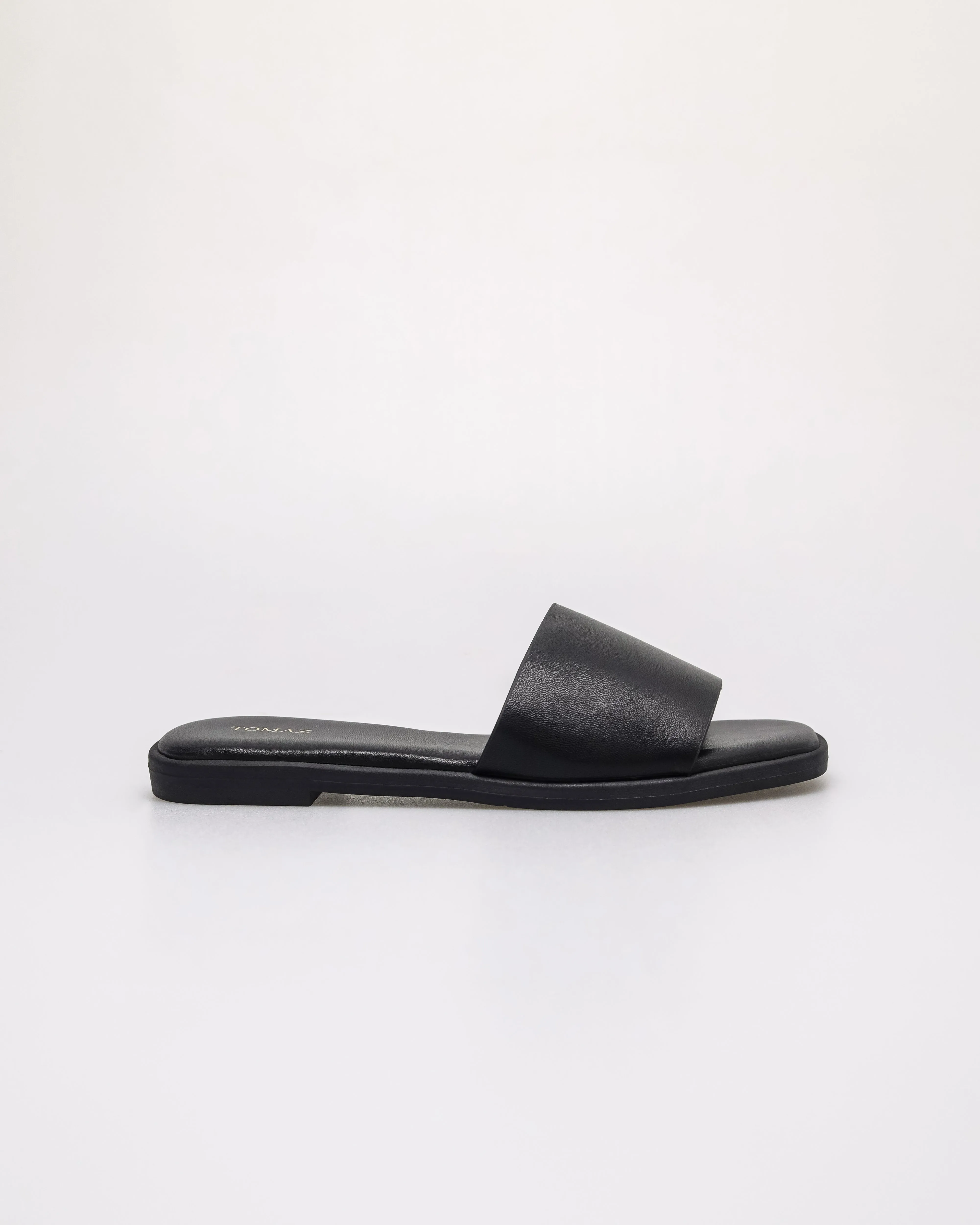 Tomaz YX225 Ladies Luxe Flats (Black)