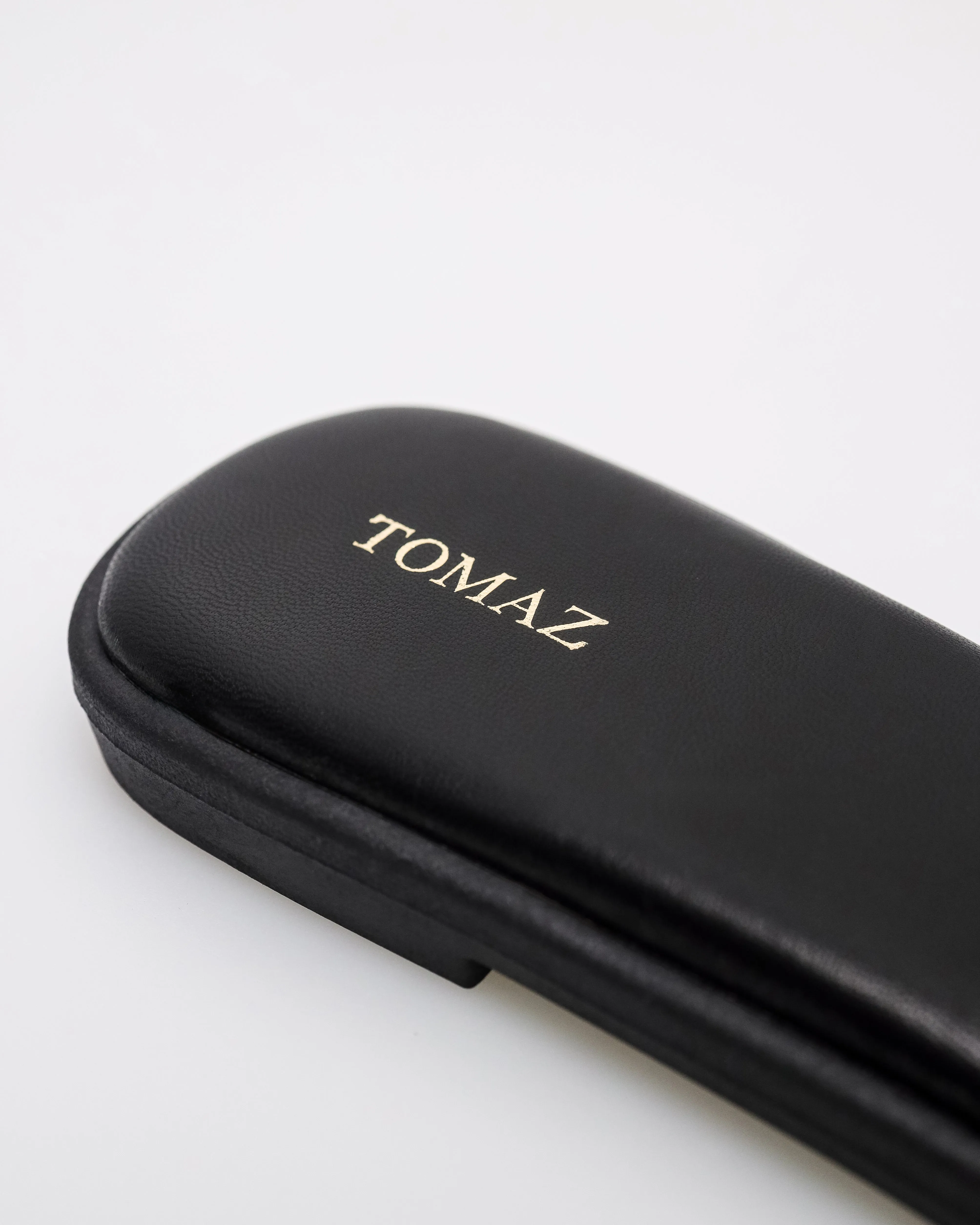 Tomaz YX225 Ladies Luxe Flats (Black)