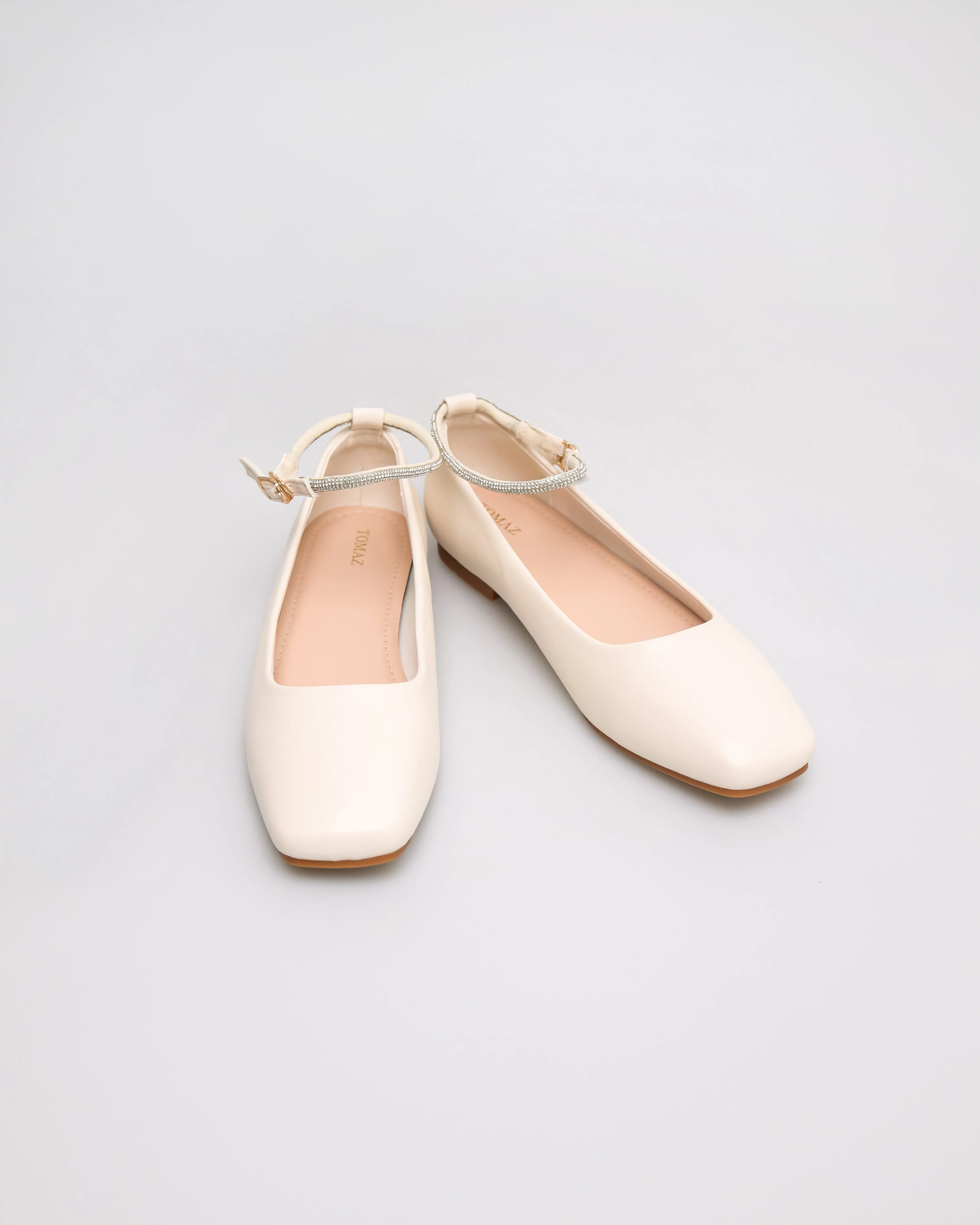 Tomaz YX236 Ladies Luxe Ankle Flats