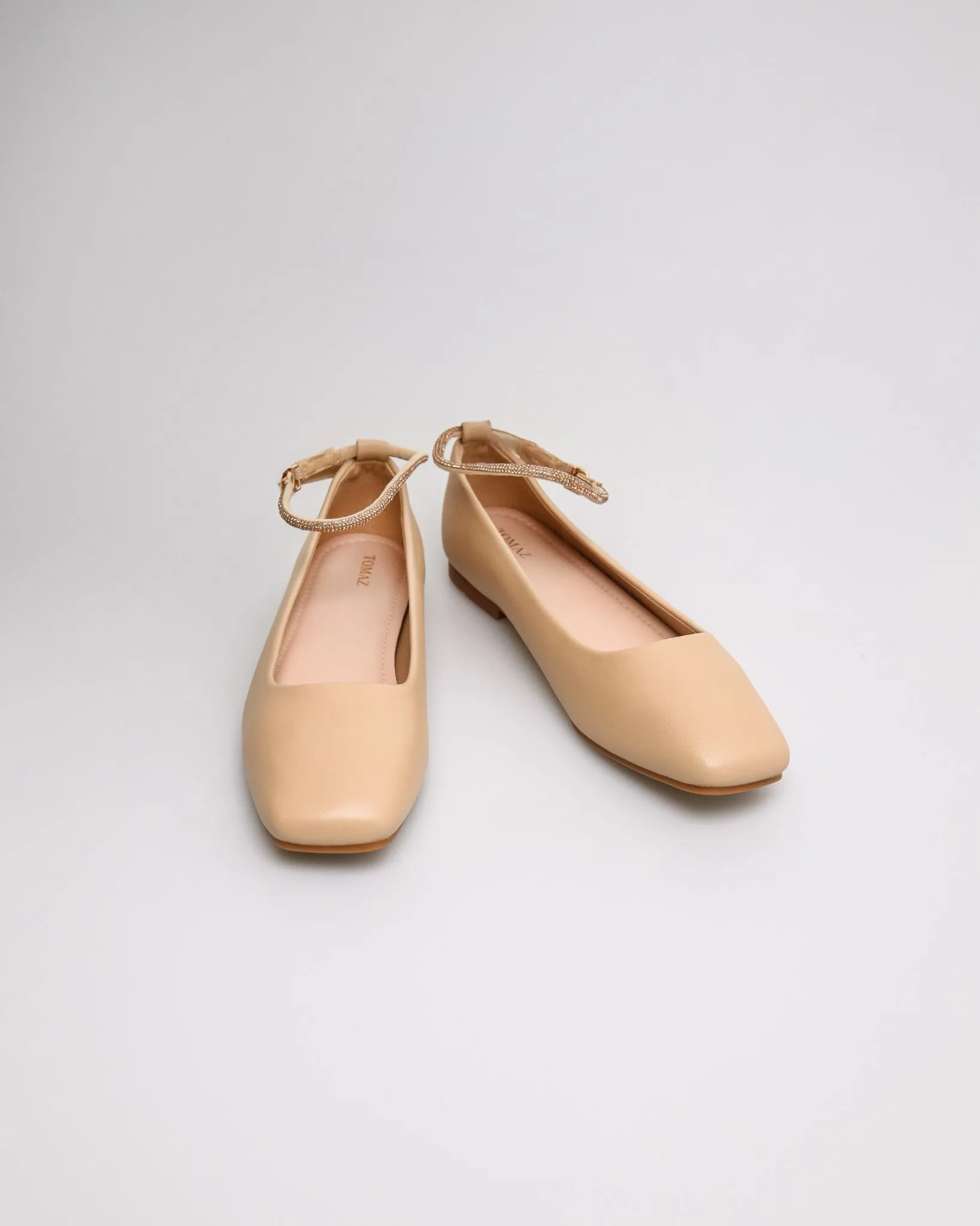 Tomaz YX236 Ladies Luxe Ankle Flats