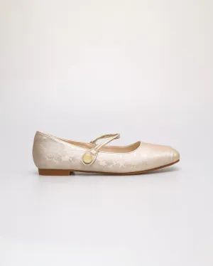 Tomaz YX237 Ladies Floral Mary Jane Flat