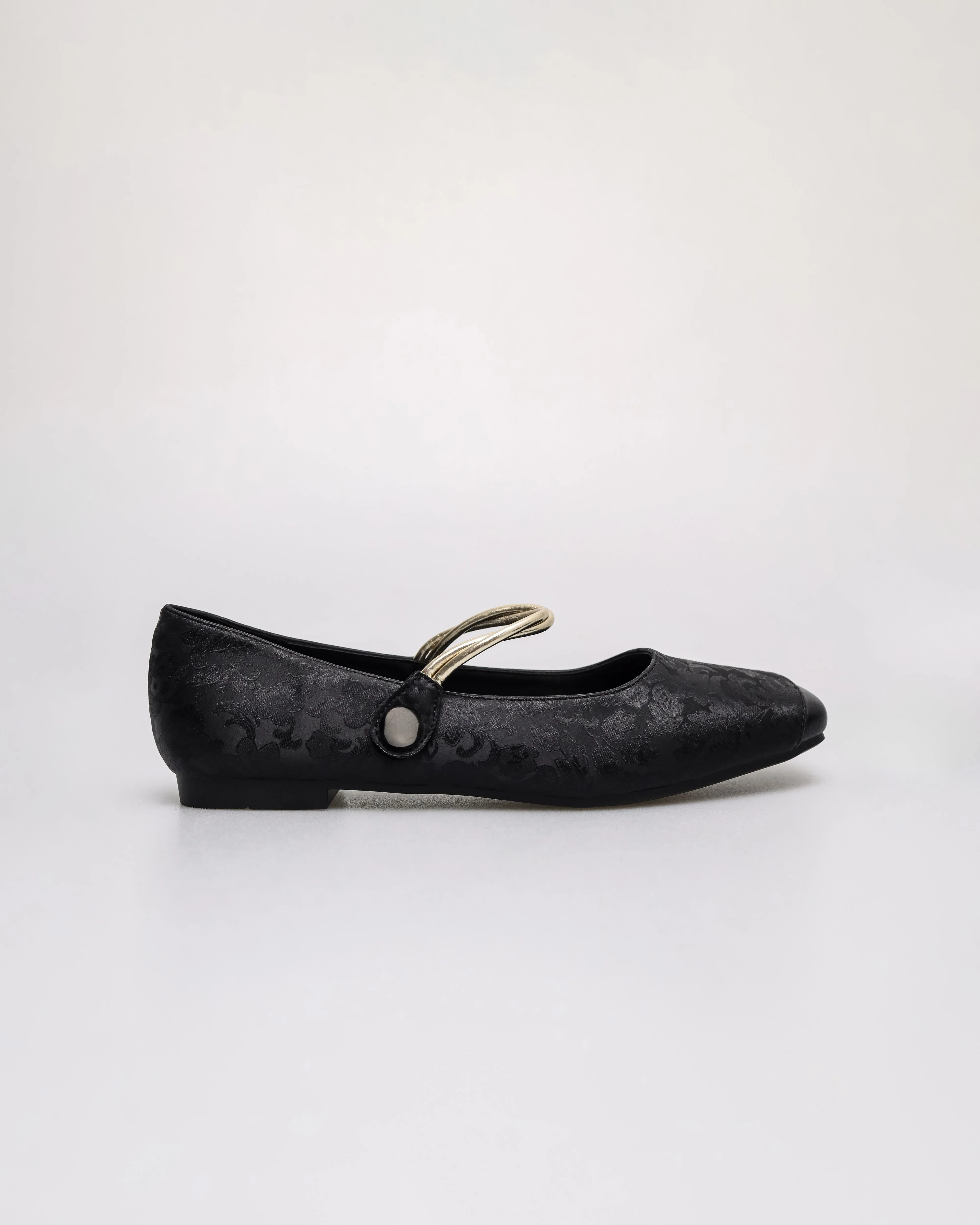 Tomaz YX237 Ladies Floral Mary Jane Flat