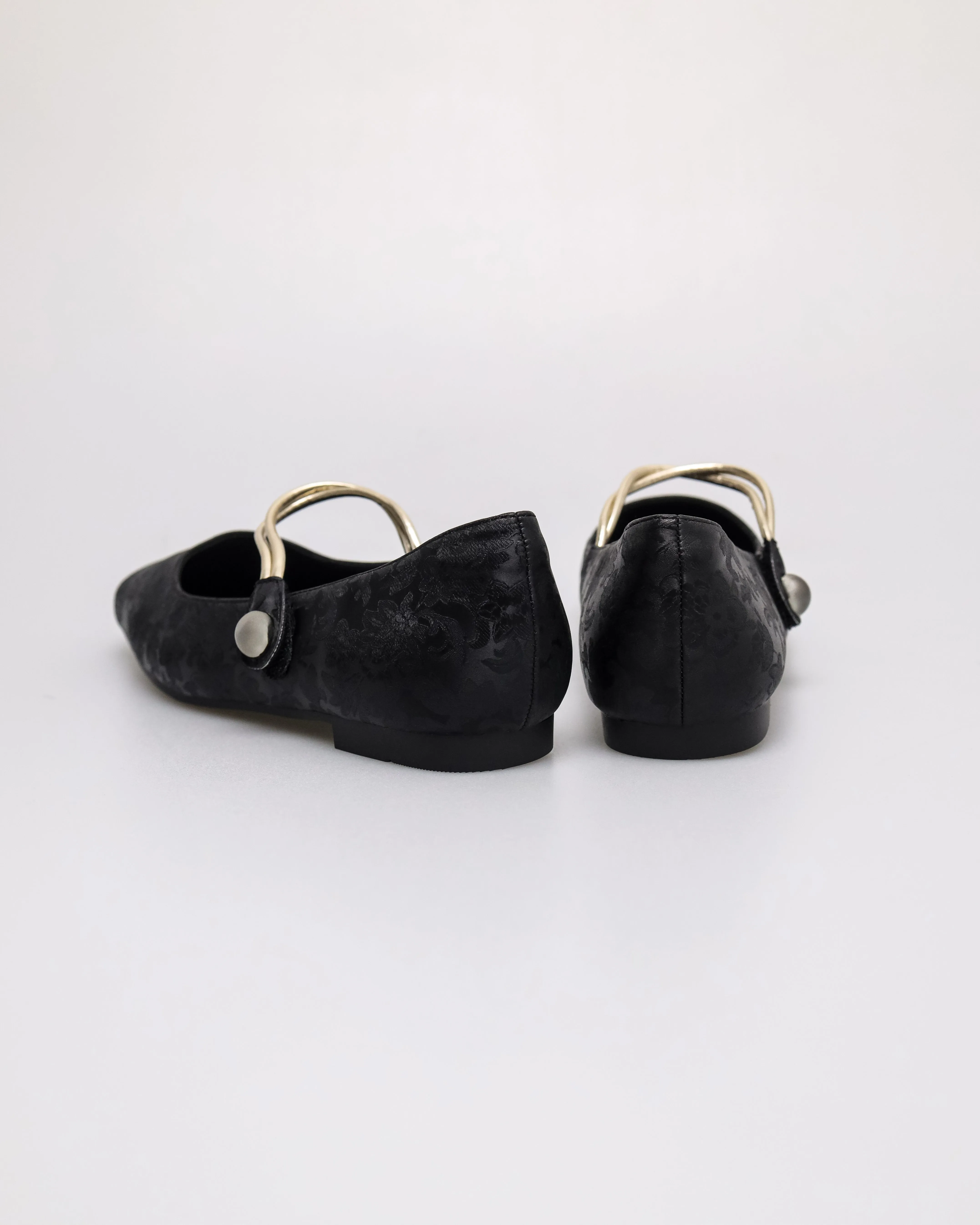 Tomaz YX237 Ladies Floral Mary Jane Flat