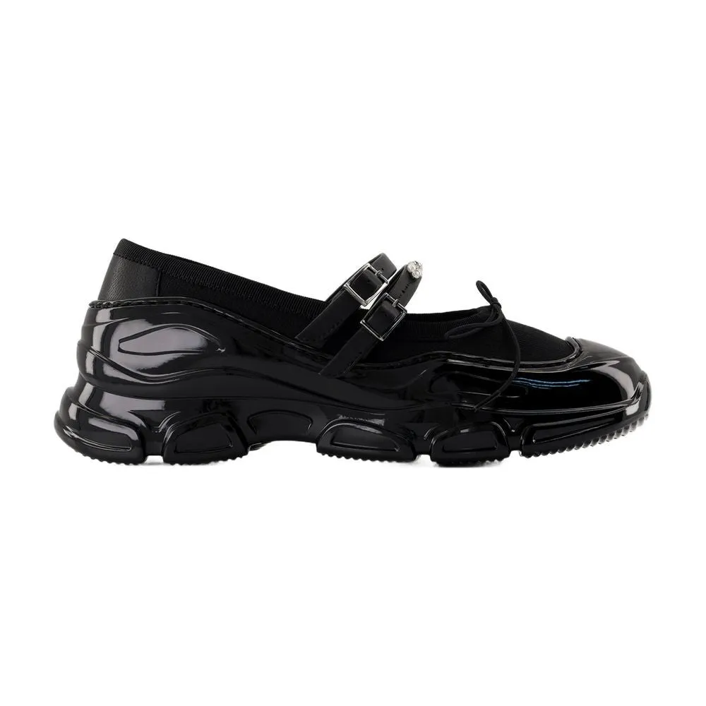 Tracker Ballerinas - Mesh - Black