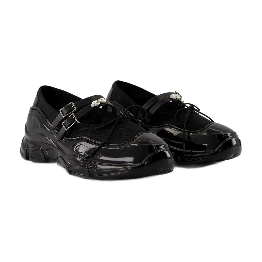 Tracker Ballerinas - Mesh - Black