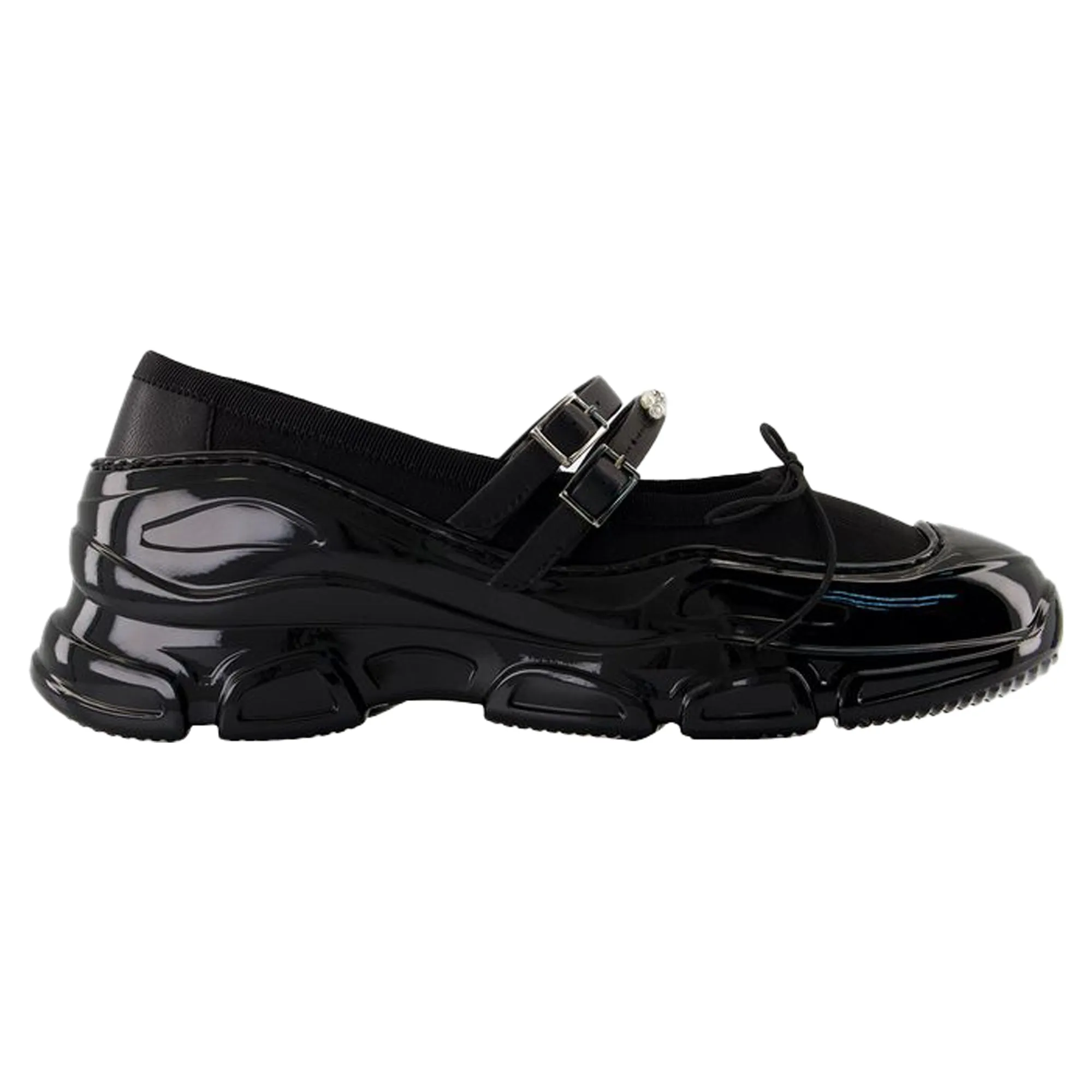 Tracker ballerinas - Simone Rocha - Mesh - Black