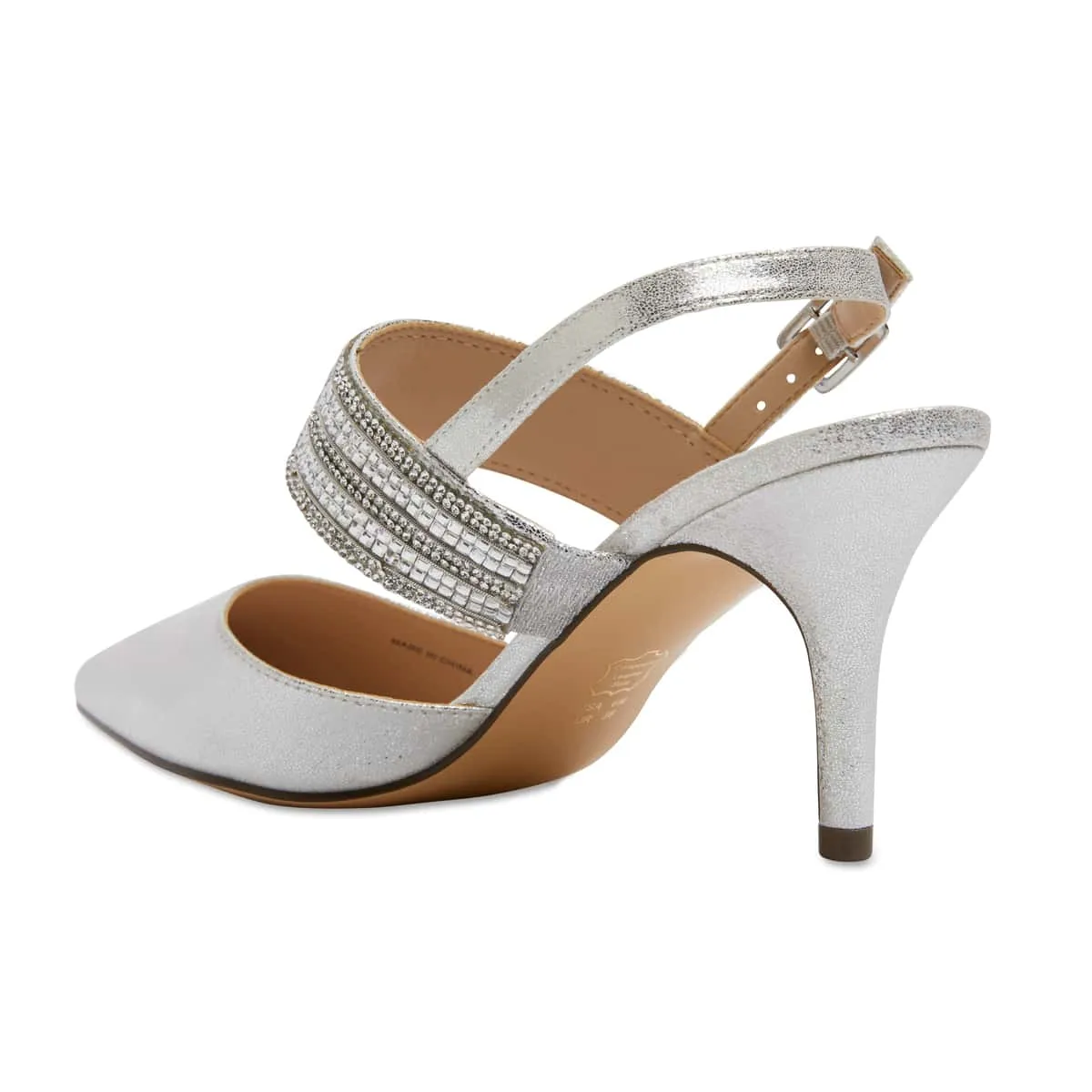 Treena Heel in Silver