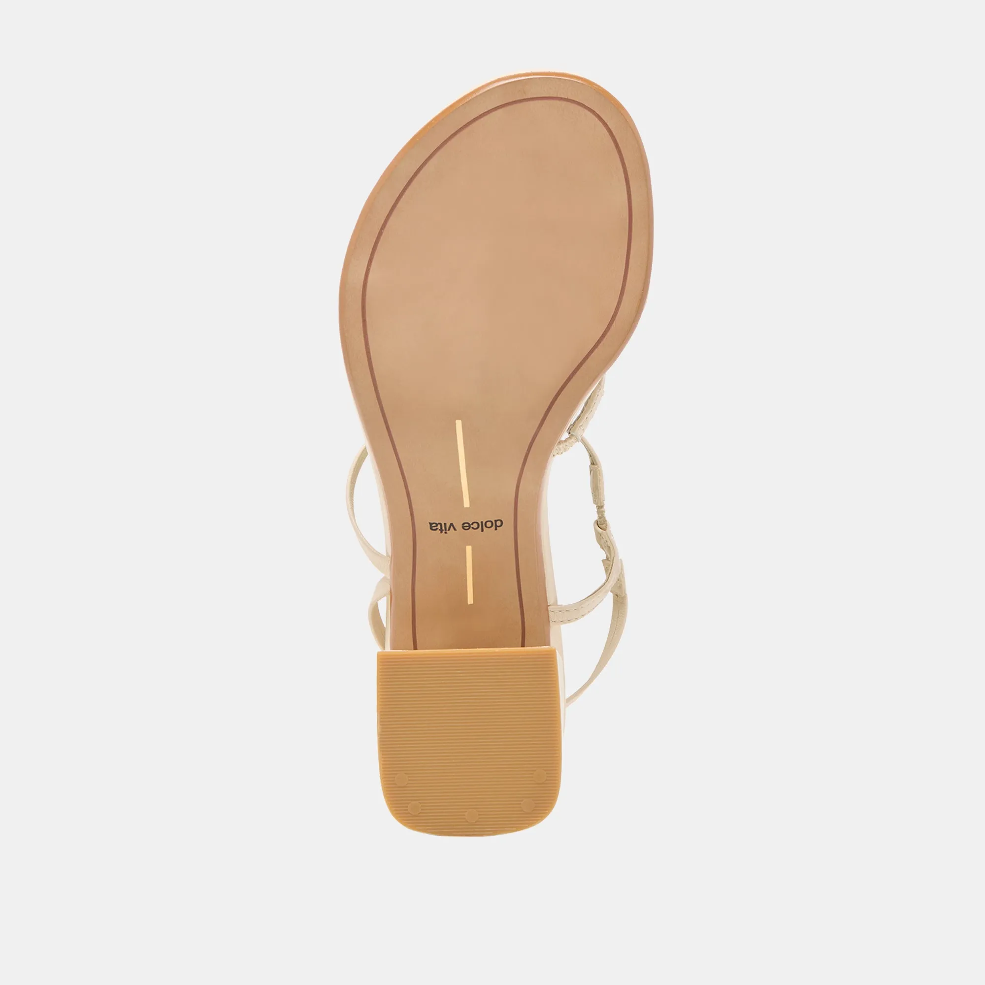 TRINI HEELS CREME LEATHER