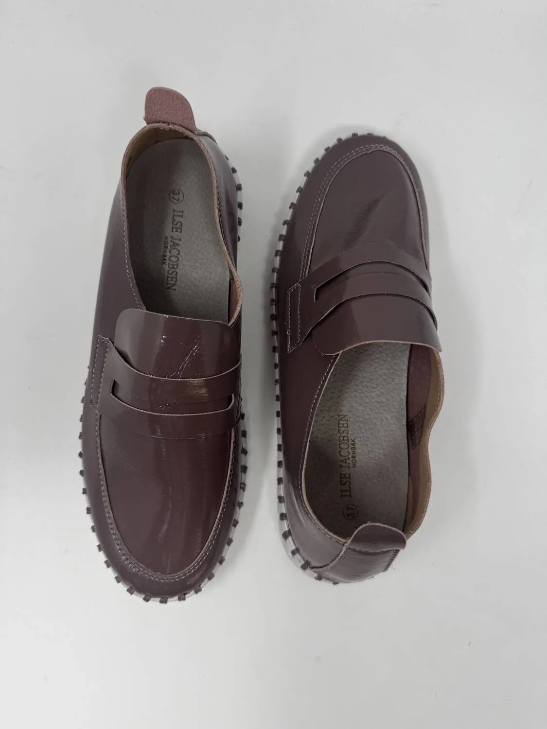Tulip Loafer In 547 Deep Mauve