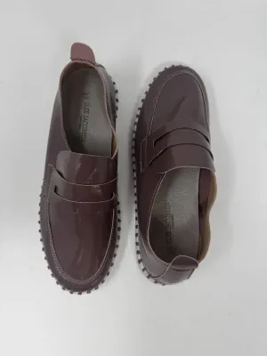 Tulip Loafer In 547 Deep Mauve