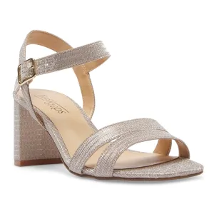 Unity Heel in Blush Fabric
