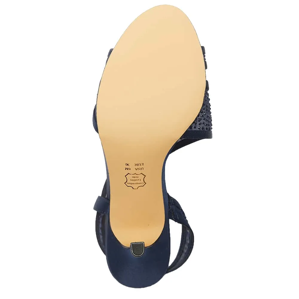 Valeda Heel in New Navy Reflective