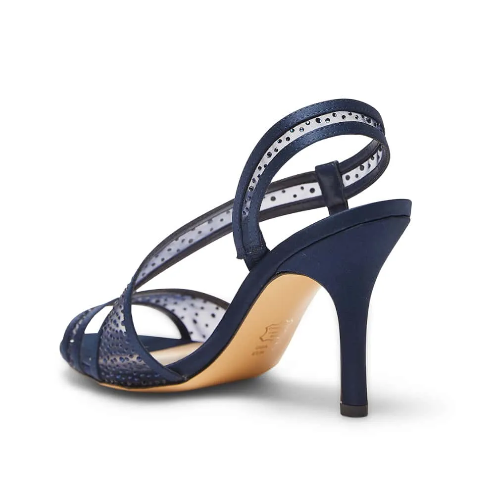 Valeda Heel in New Navy Reflective