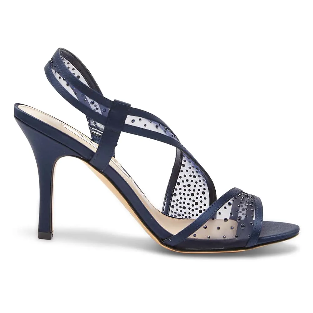 Valeda Heel in New Navy Reflective