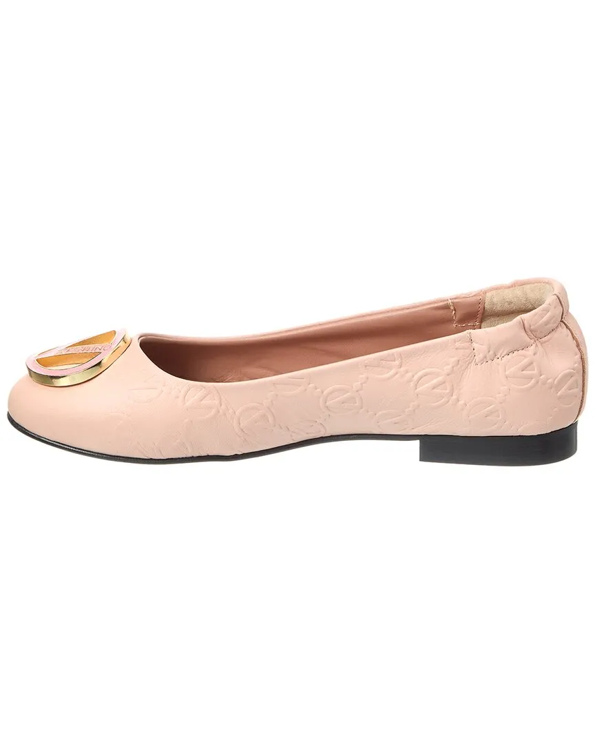 Valentino by Mario Valentino Calliope Leather Flat