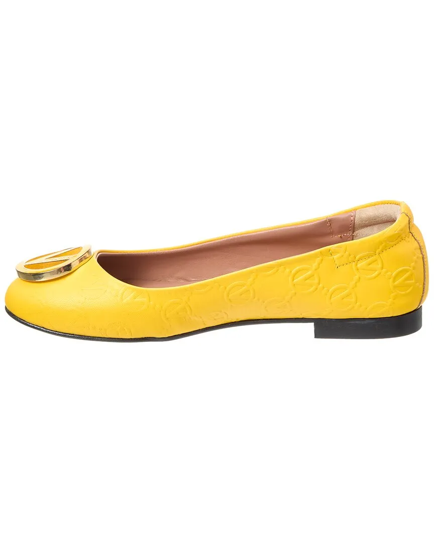 Valentino by Mario Valentino Calliope Leather Flat