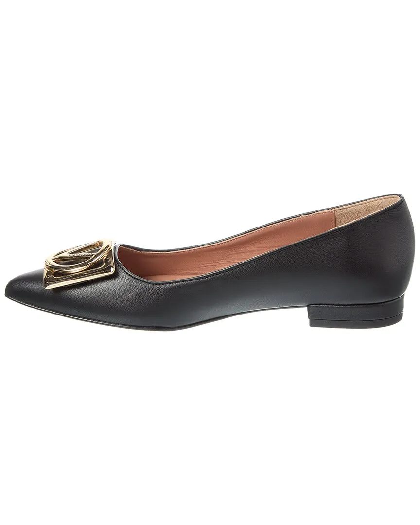 Valentino by Mario Valentino Flora Leather Flat