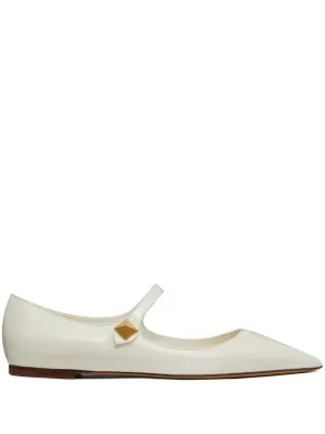 Valentino Garavani Tiptoe Pointed Toe Ballerinas