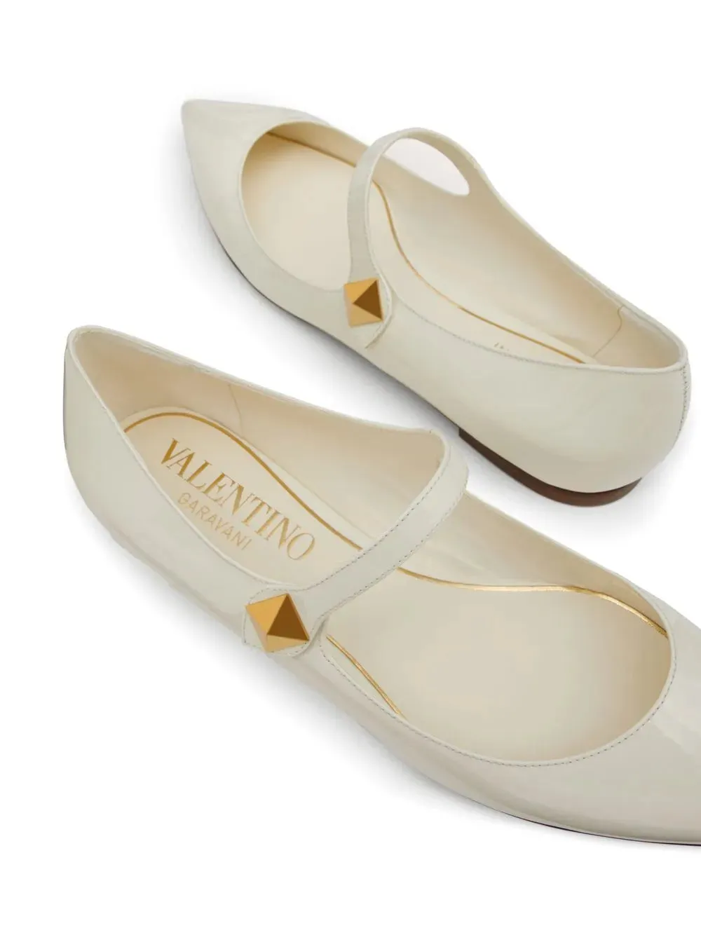Valentino Garavani Tiptoe Pointed Toe Ballerinas