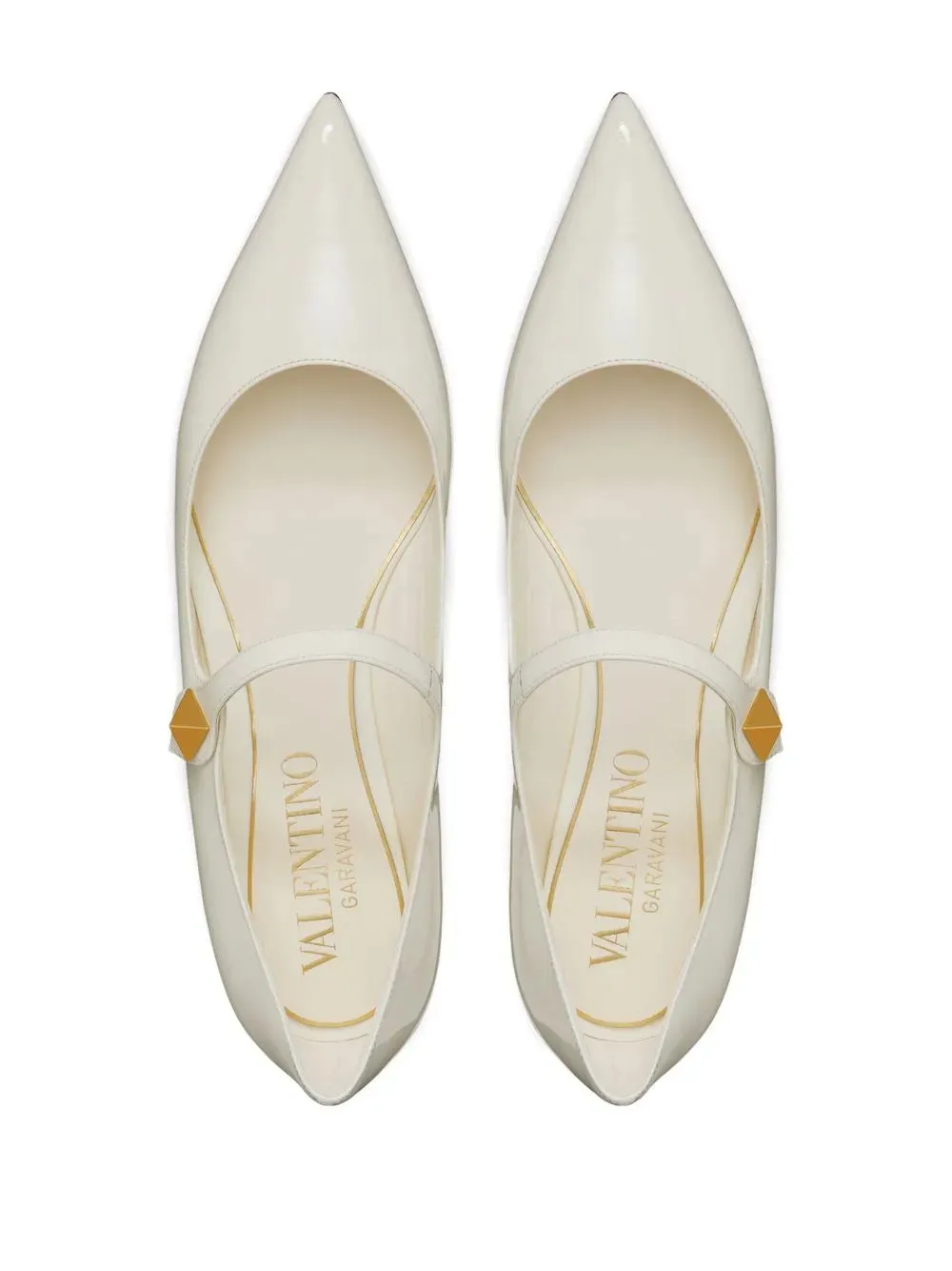 Valentino Garavani Tiptoe Pointed Toe Ballerinas